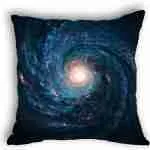 Anlye Black Hole Outer Space Blue Throw Pillows for Char Cushions Cover Outlet