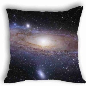 Anlye Galaxy Pillowcase Black Hole Throw Pillowcase Satin Pillowcase Digital Printing Designer Pillows Cover