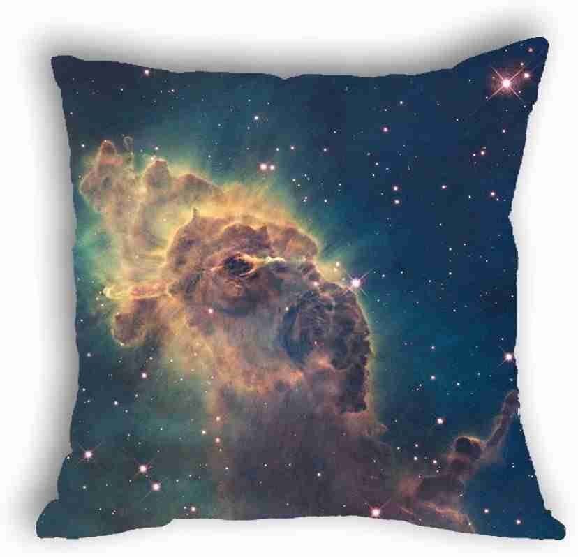 Anlye Galaxy Pillowcase Twinkles Star Cushions Covers Cheap toss Pillow Covers Cool Pillow Cases