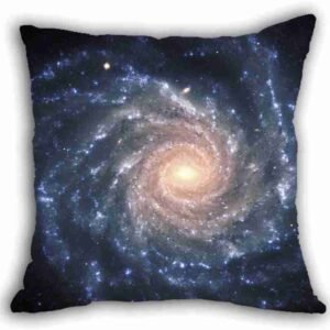 Anlye Galaxy Pillowcase Black and White Pillow for Home decor Silk Pillowcase