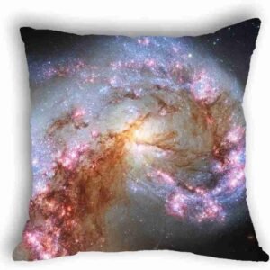 Anlye Galaxy Pillowcase Purple & Gray 3D Pillow Covers Sale Handmade Space Pillow Cover