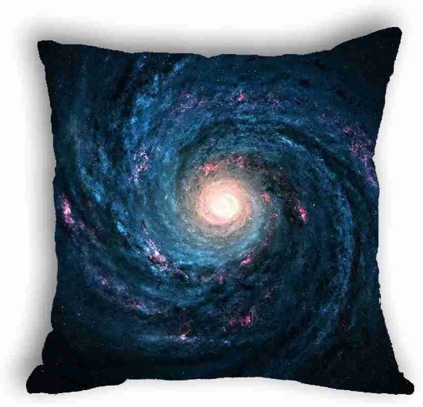 Anlye Black Hole Outer Space Blue Throw Pillows for Char Cushions Cover Outlet
